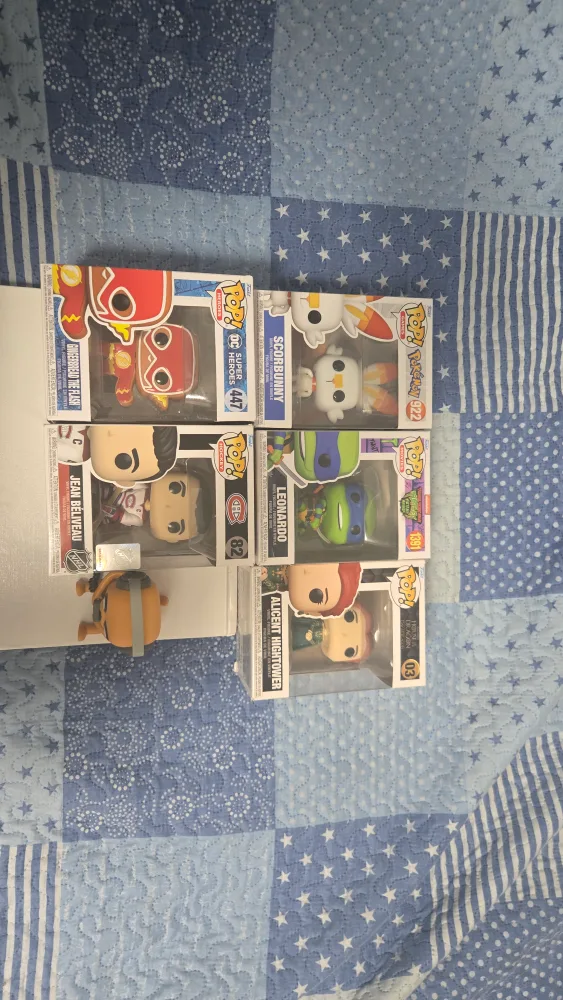 Funko POP! Figures: Flash, Scorbunny, Leonardo + thumbnail