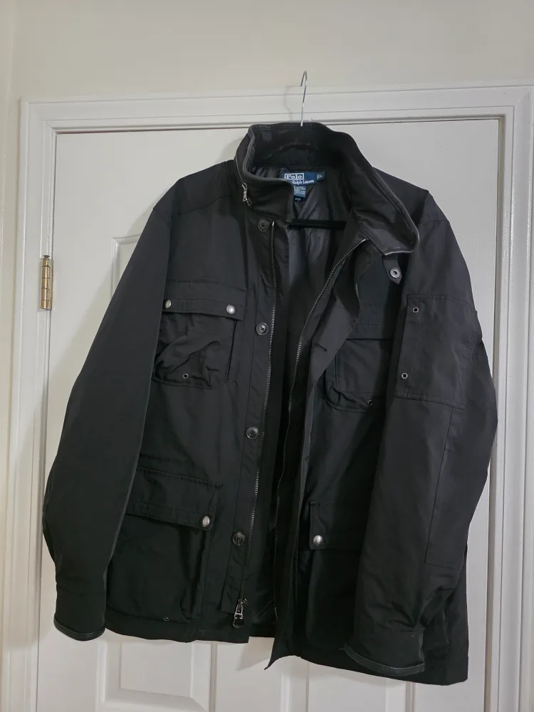 Polo Ralph Lauren Men's Black Utility Jacket (Size XL) image indicator(3)