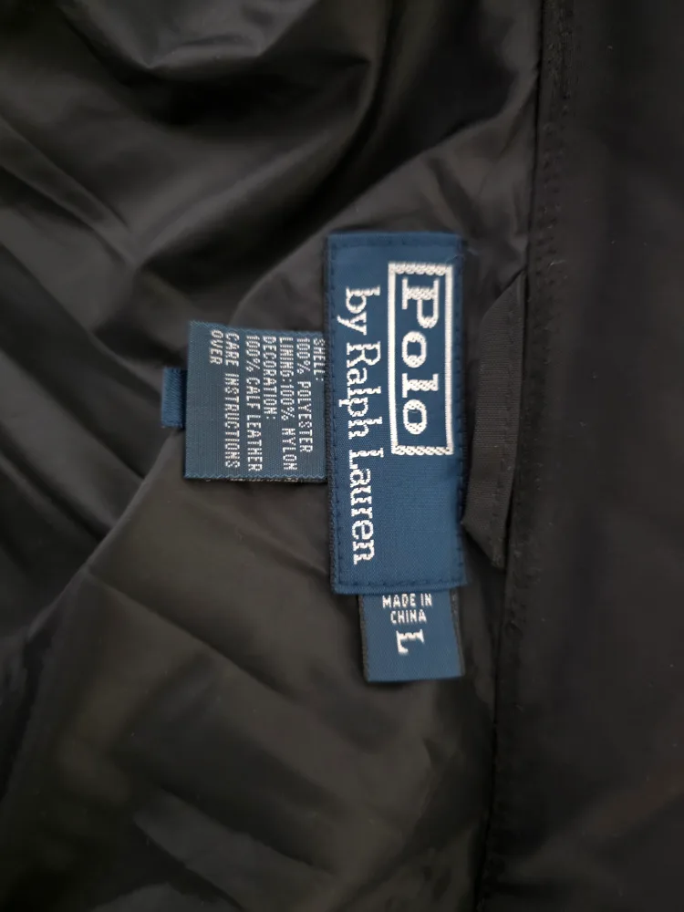 Polo Ralph Lauren Men's Black Utility Jacket (Size XL) image indicator(4)