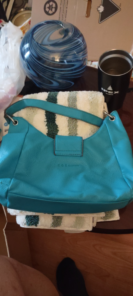 KGB Company Turquoise Shoulder Bag - photo 2