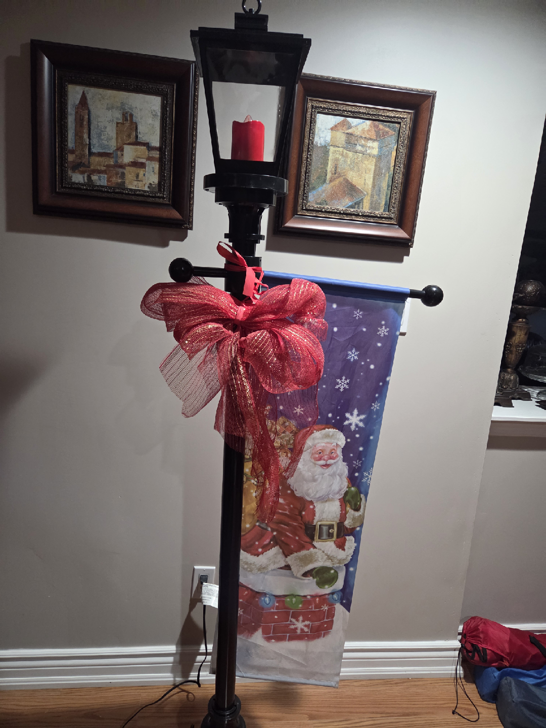 Christmas Lamp Post