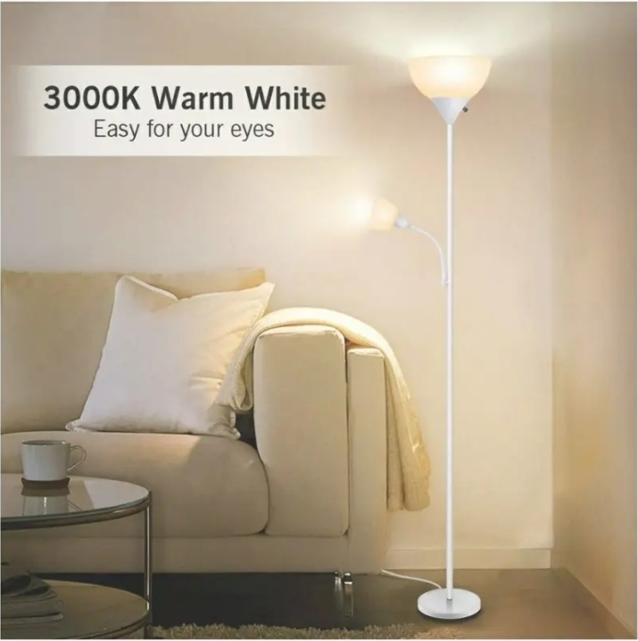 Floor Lamp - Standing Lamps, 9W+4W Energy Saving LED Light - photo 4