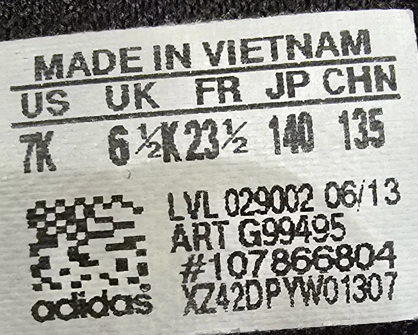 Adidas Kids Red & Black High-Top Sneakers! Size 7 image indicator(10)