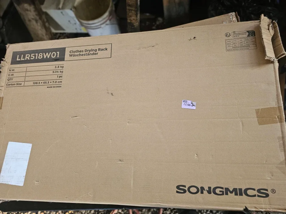 SONGMICS Clothes Drying Rack - Foldable image indicator(6)