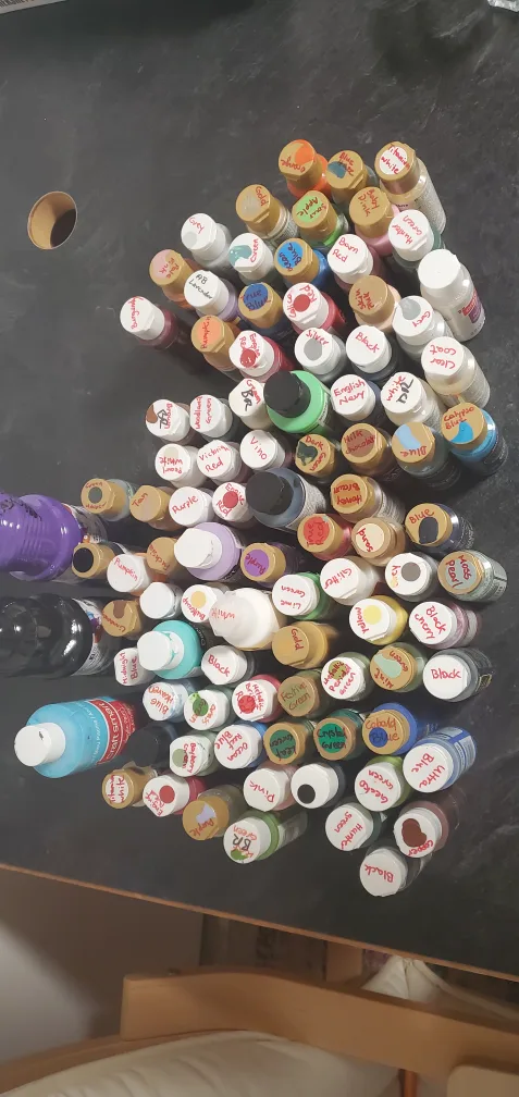 Craft Paints - Assorted Colours