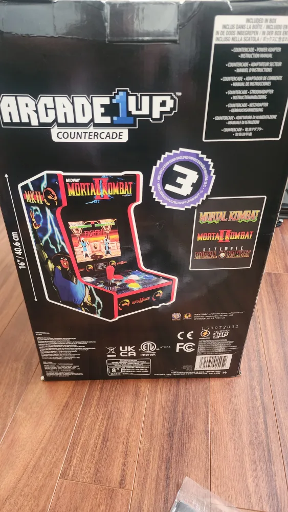 Arcade1Up Mortal Kombat Countercade with Box image indicator(3)