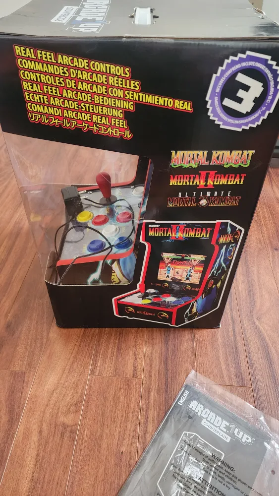 Arcade1Up Mortal Kombat Countercade with Box image indicator(4)