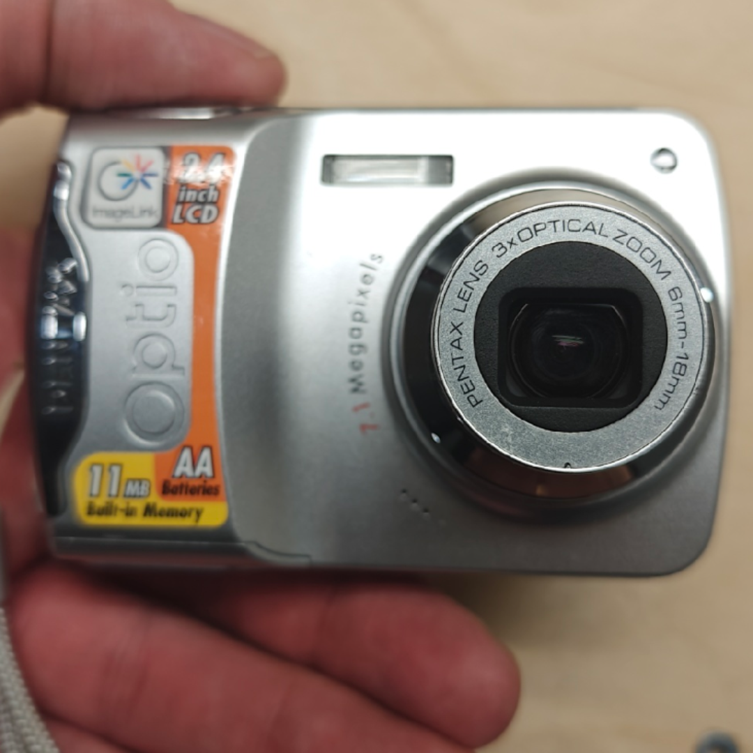 Pentax Optio E30 Digital Camera - Silver