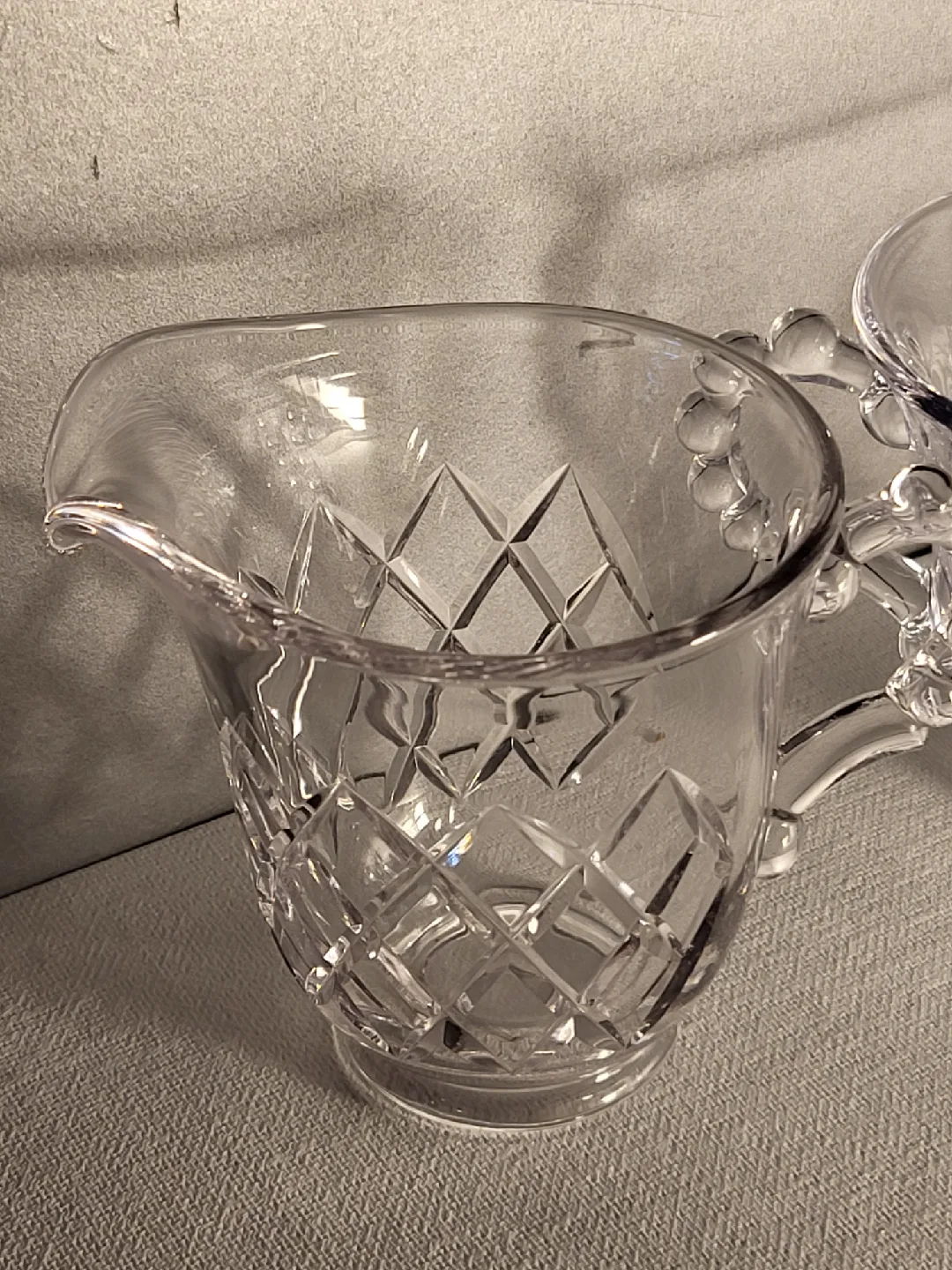 Crystal Sugar Bowl and Creamer Set image indicator(2)