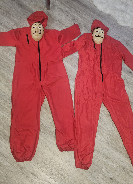 money heist adult costumes