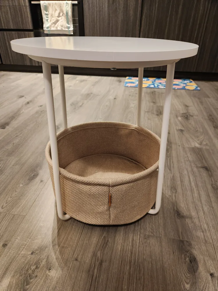 VASAGLE Small Round Side End Table image indicator(8)