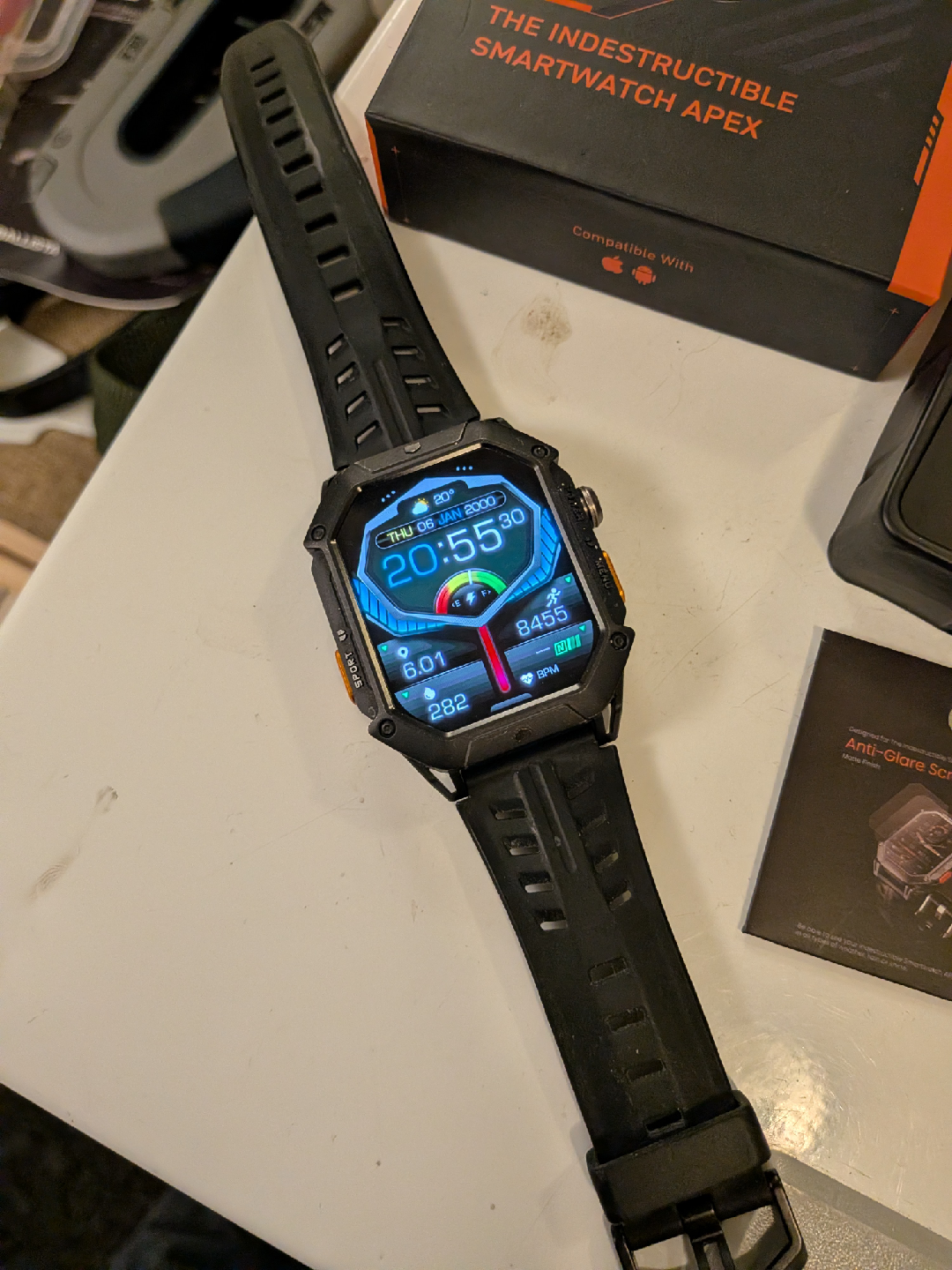 New NJORD Gear Indestructible Smartwatch APEX