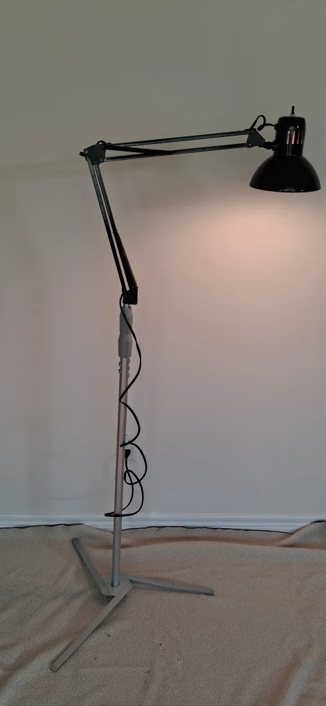 Black Adjustable Architect Desk Lamp image indicator(4)