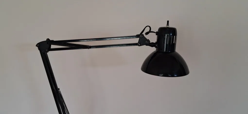 Black Adjustable Architect Desk Lamp image indicator(5)
