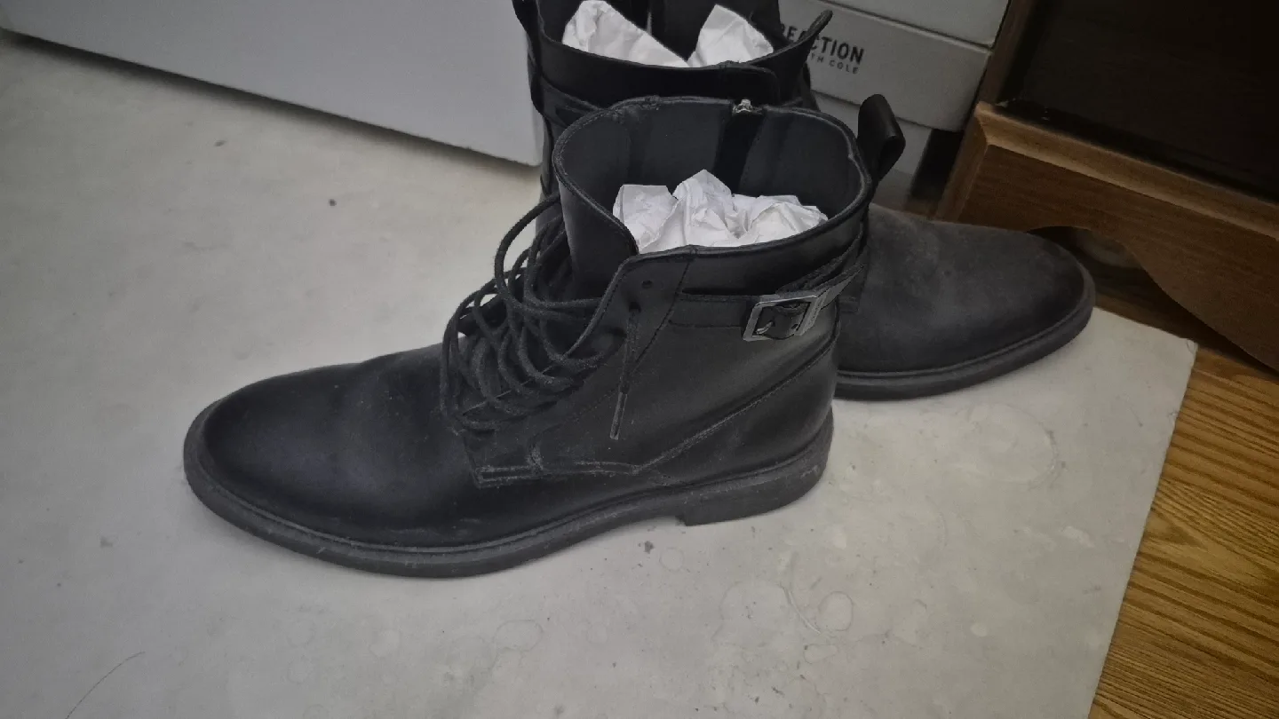 Calvin Klein Black Boots - Size 11 image indicator(3)