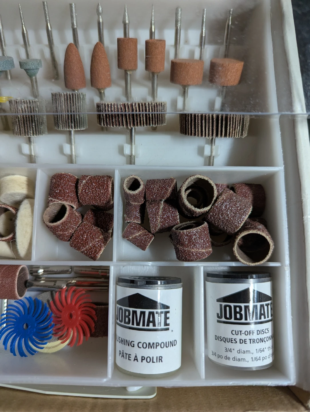 JOBMATE Rotary Tool 300pc Accessory Kit - photo 4