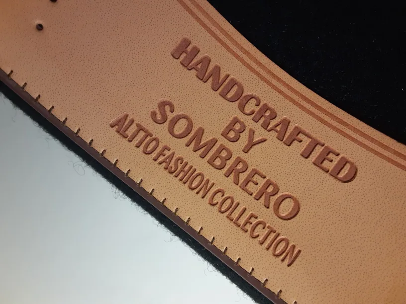 Handcrafted Black Hat - Sombrero Altto Fashion Collection image indicator(6)
