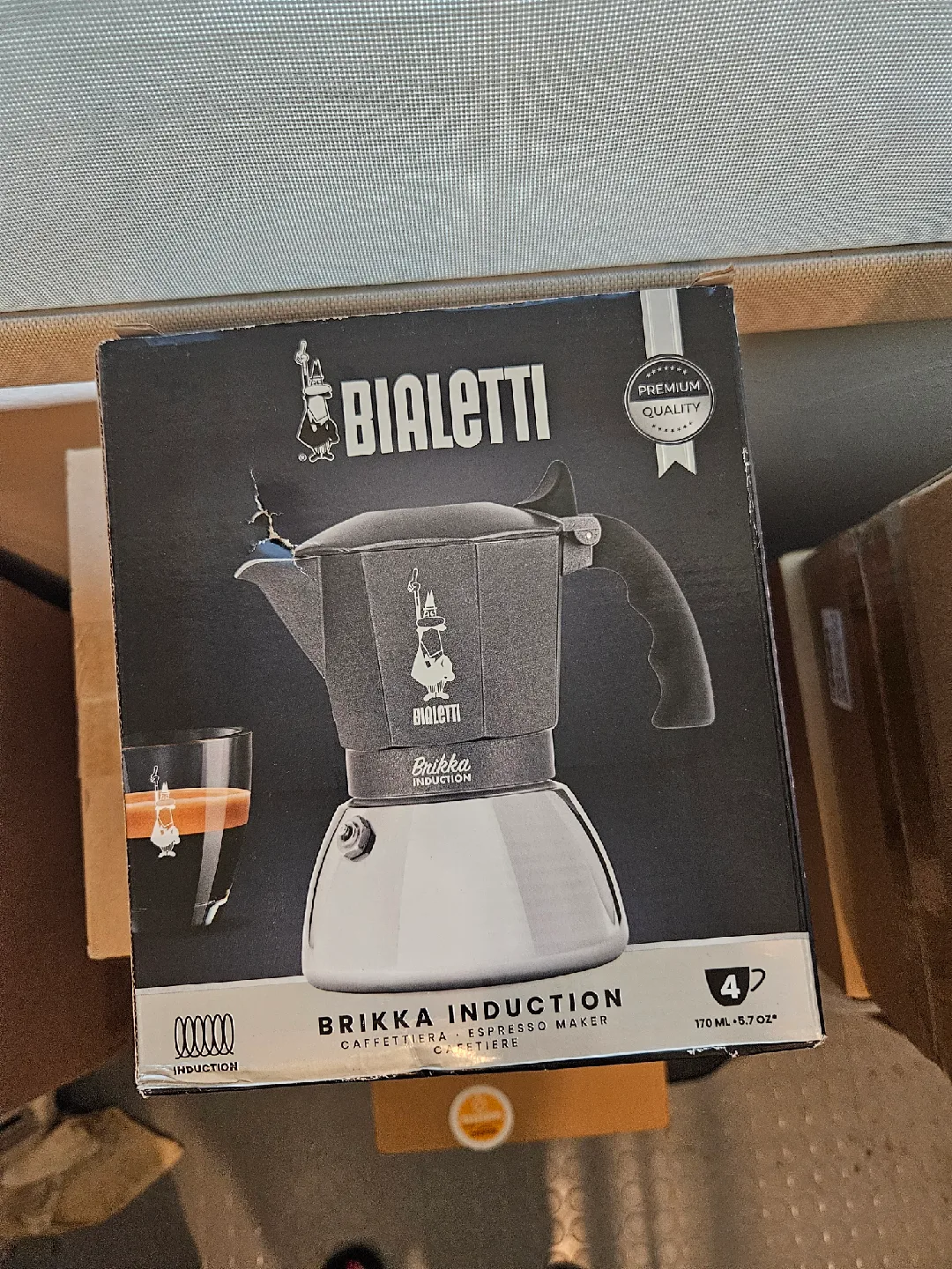Bialetti Brikka Induction Espresso Maker - 4 Cup thumbnail
