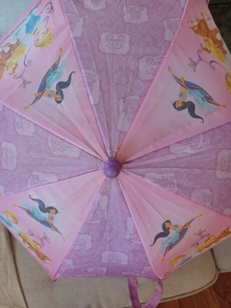 Disney Princess Toddler Umbrella - Pink & Purple image indicator(3)