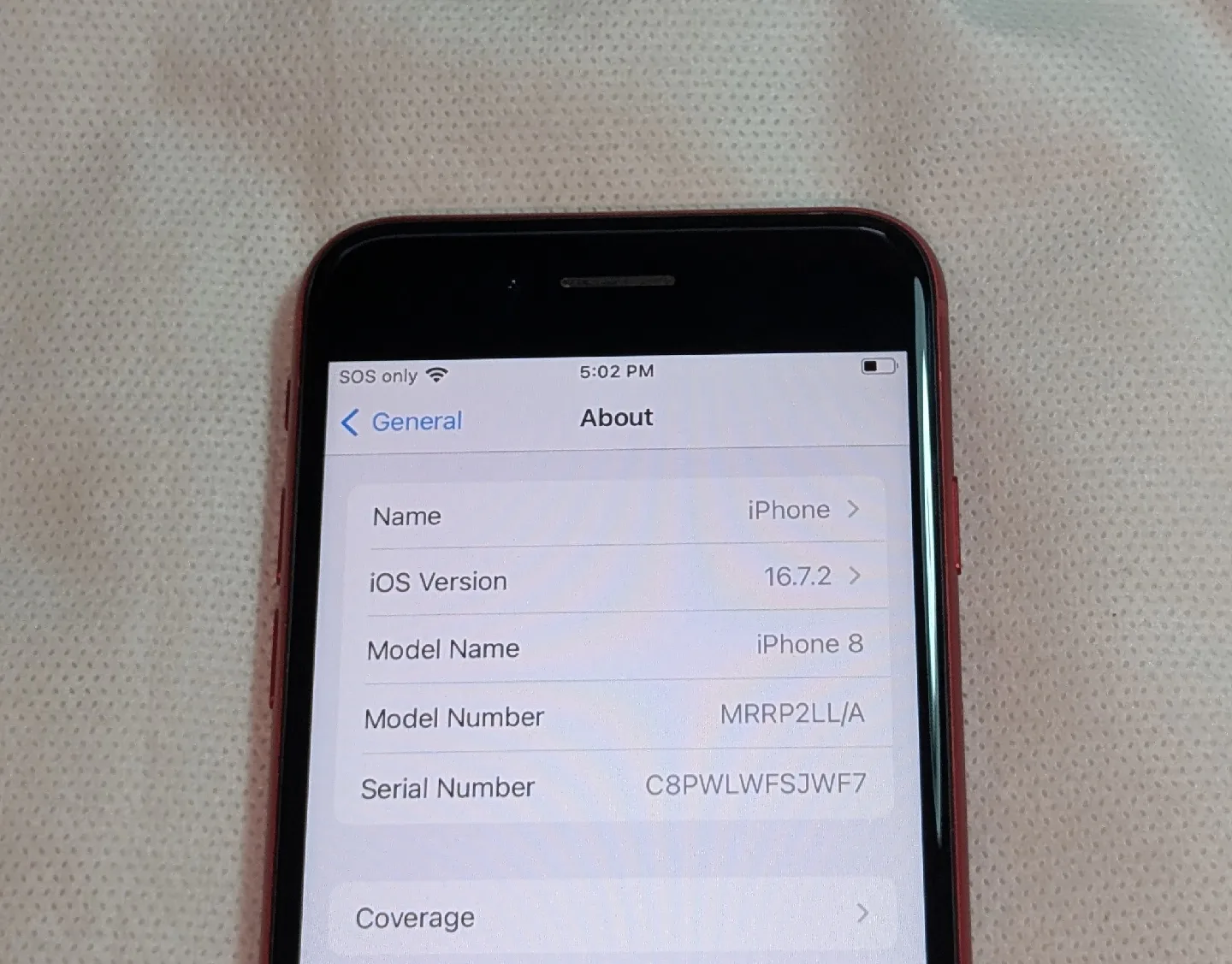 NICE RED APPLE  iPhone 8 64GB UNLOCKED Phone QUEENS PICK UP image indicator(3)