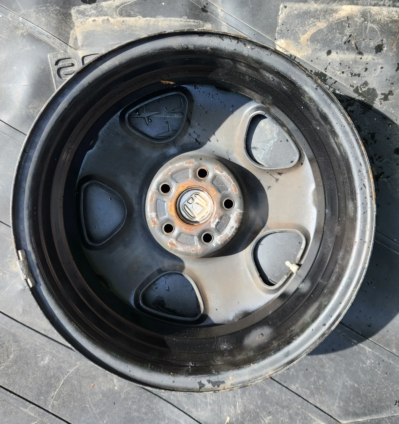 4 Steel Wheel Rim for any Japanese or Korean cars image indicator(2)