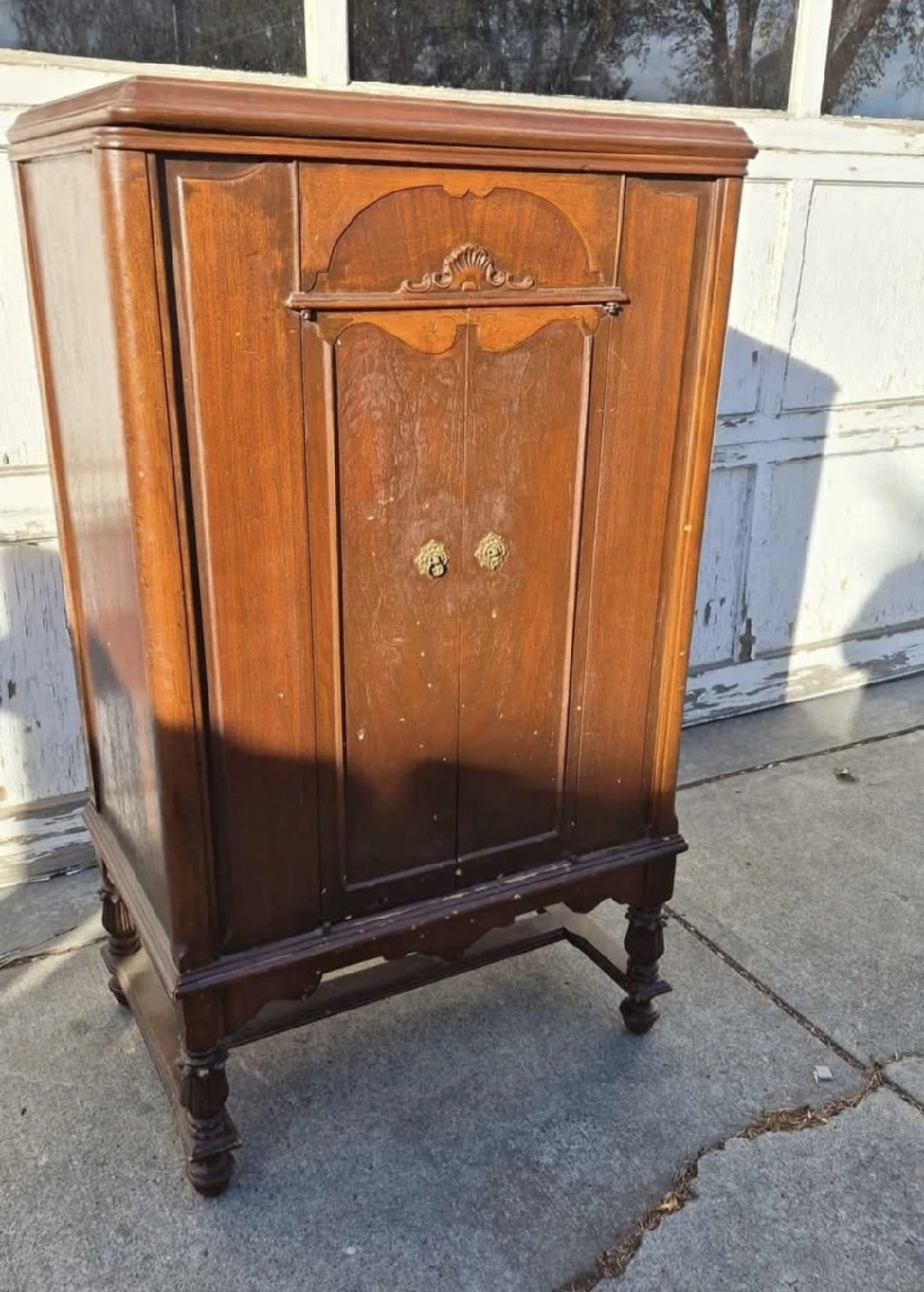 Vintage Victor radio cabinet ( no radio) - photo 5