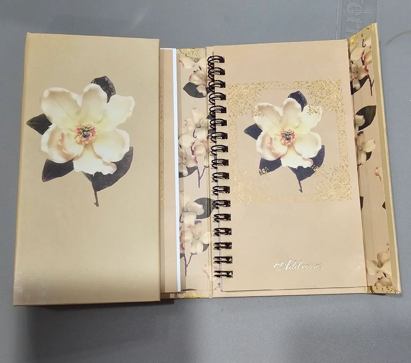 Floral Address Book, Agenda, and Notes Set image indicator(2)