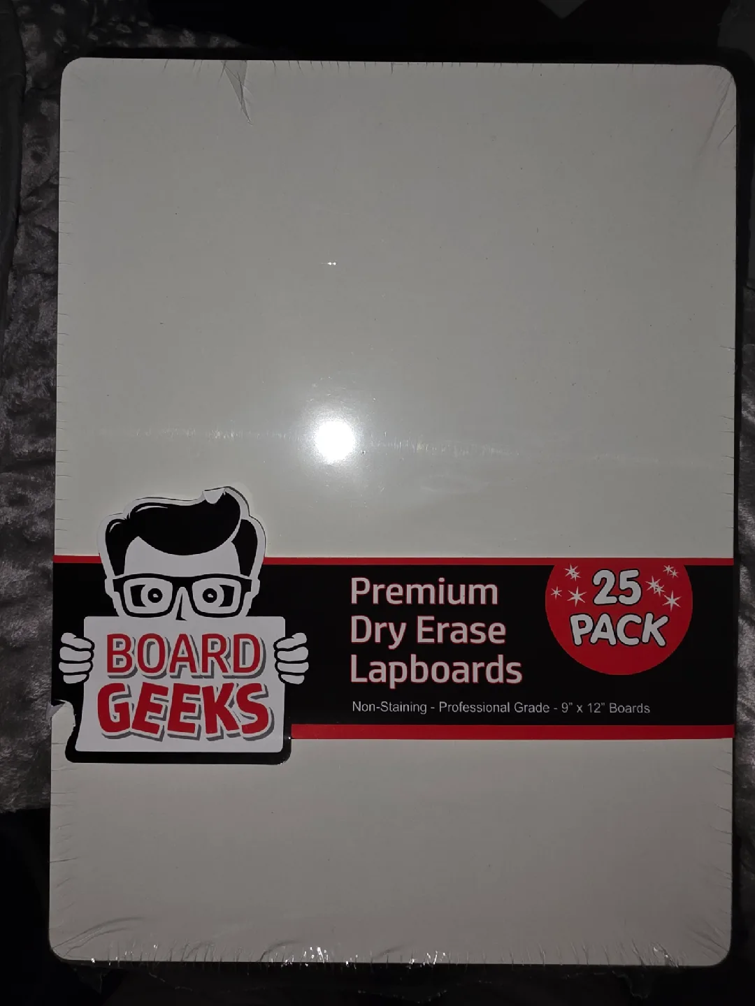 Board Geeks Premium Dry Erase Lapboards - New 25 Pack thumbnail