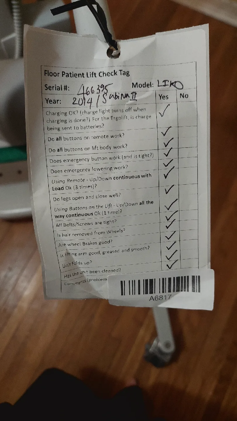 Sabina II Sit to Stand Lift image indicator(10)