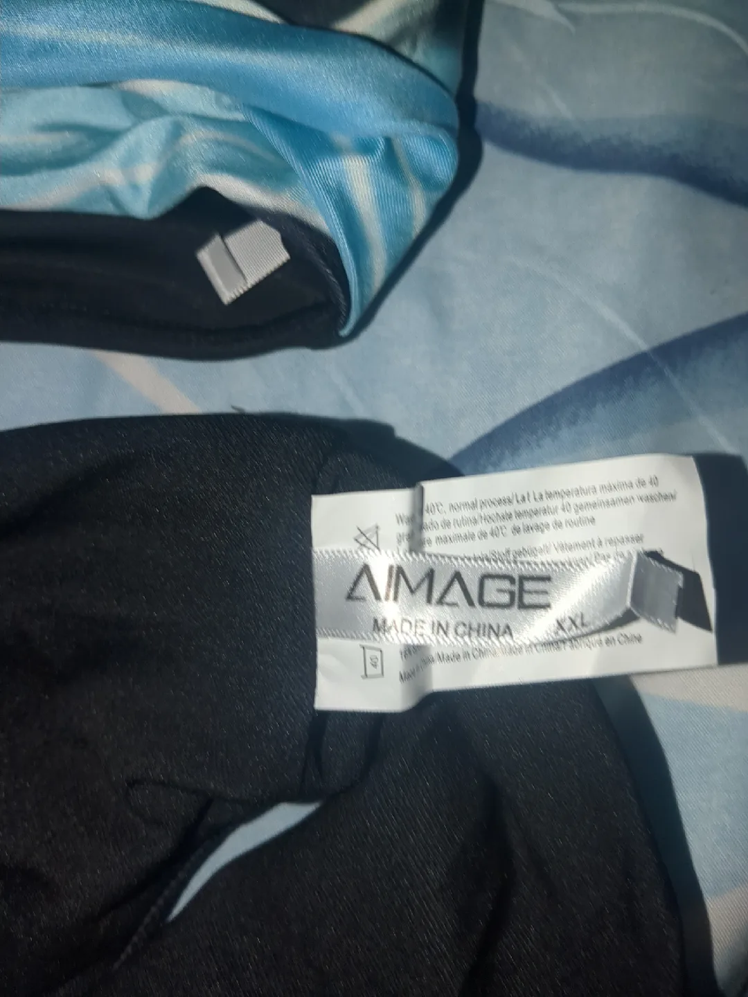 XXL Blue & Black Swimsuit image indicator(3)