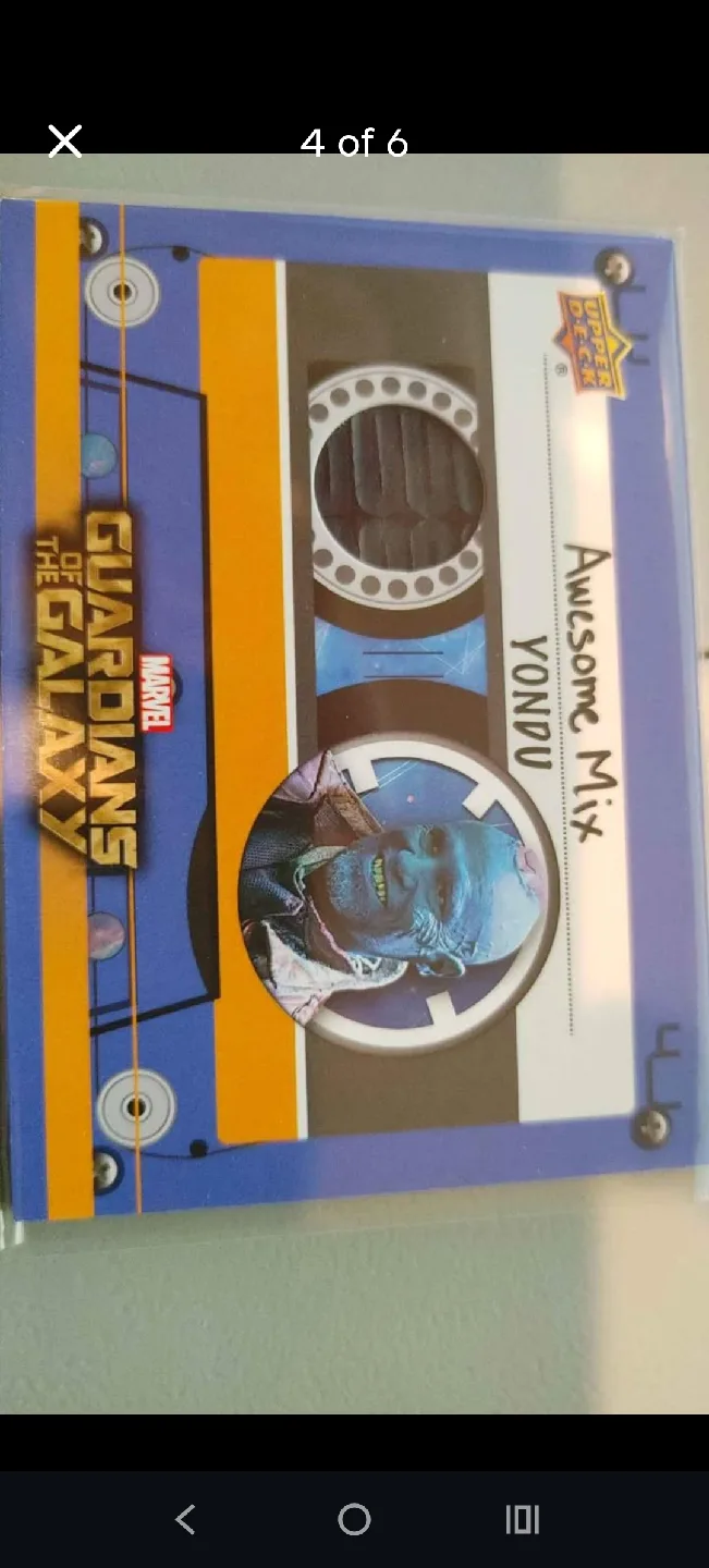 Marvel Guardians Galaxy Yondu Upper Deck Card image indicator(3)
