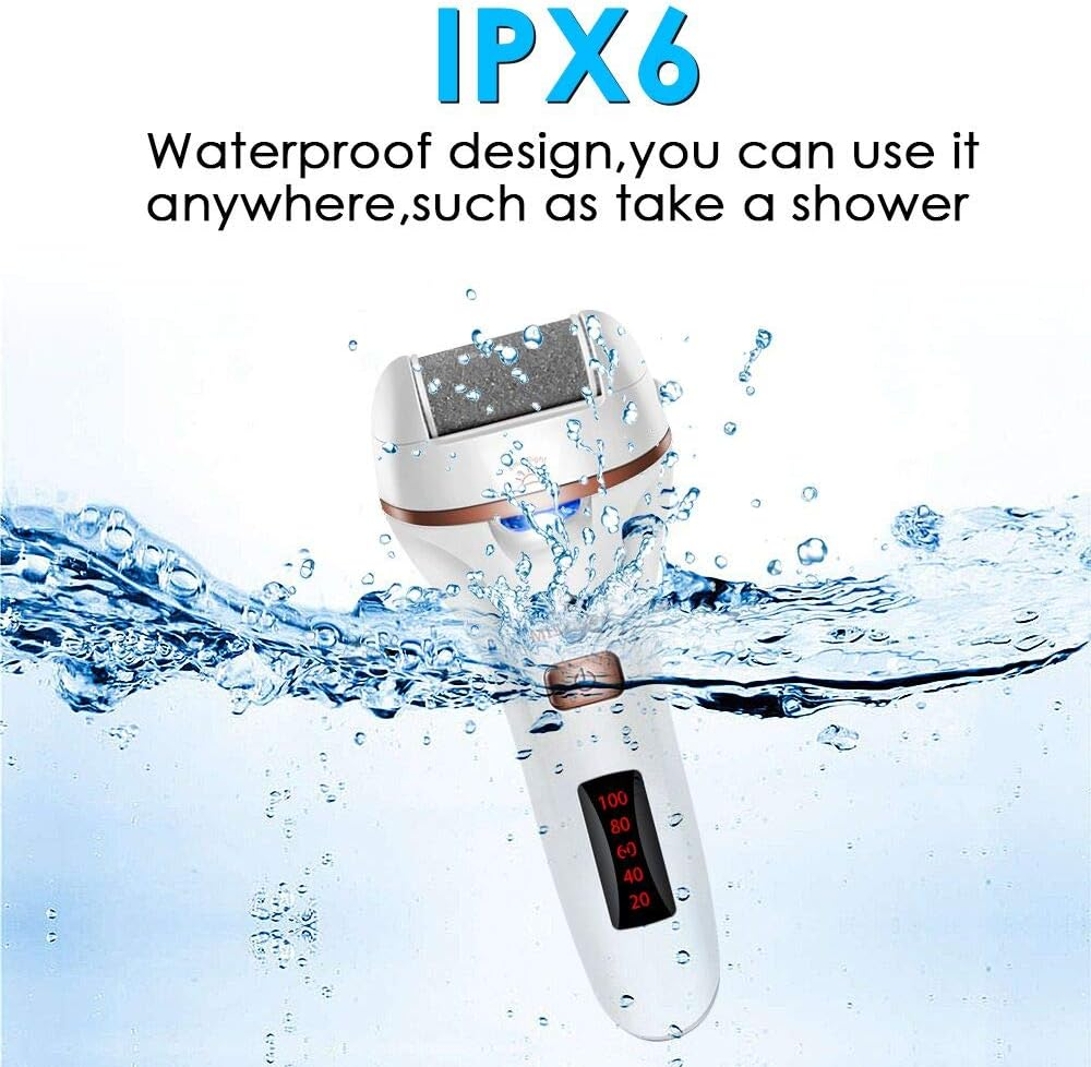 Callus Remover with LED Display Cordless Rechargeable - photo 5