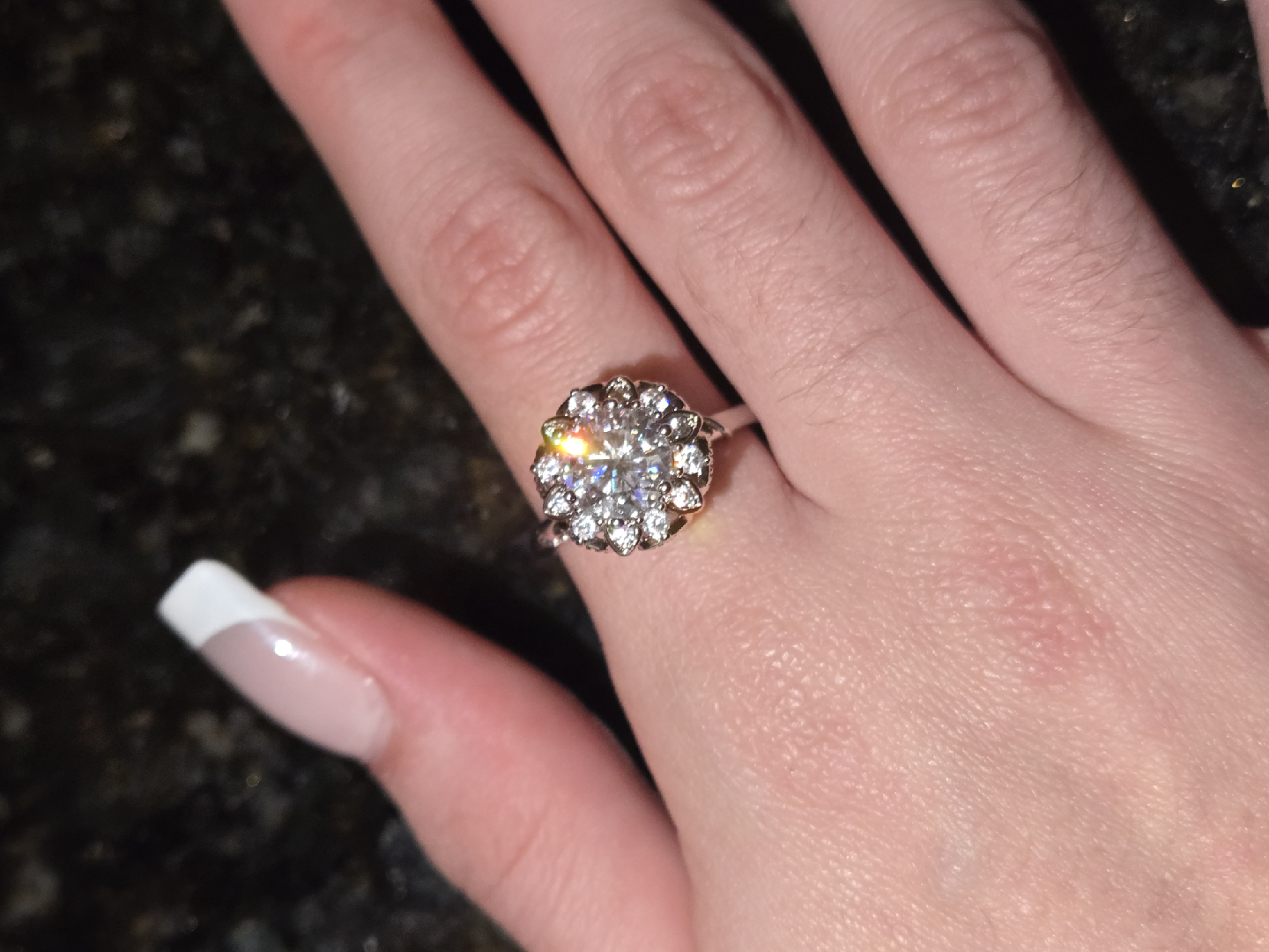 2.0 CT Diamond Ring size 9 - photo 2
