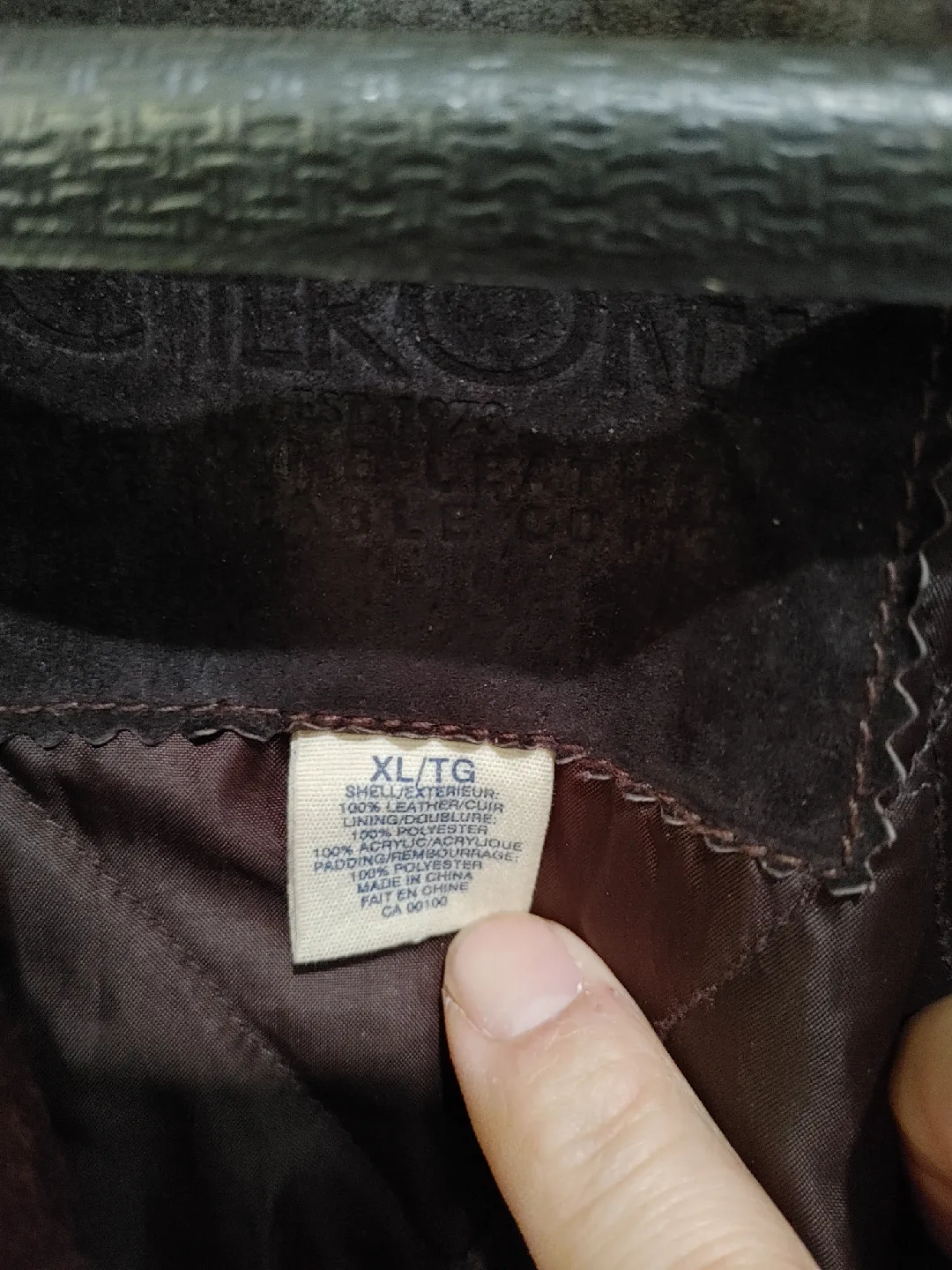 🧡GENUINE SUEDE LEATHER JACKET WOMENS SIZE XL image indicator(3)