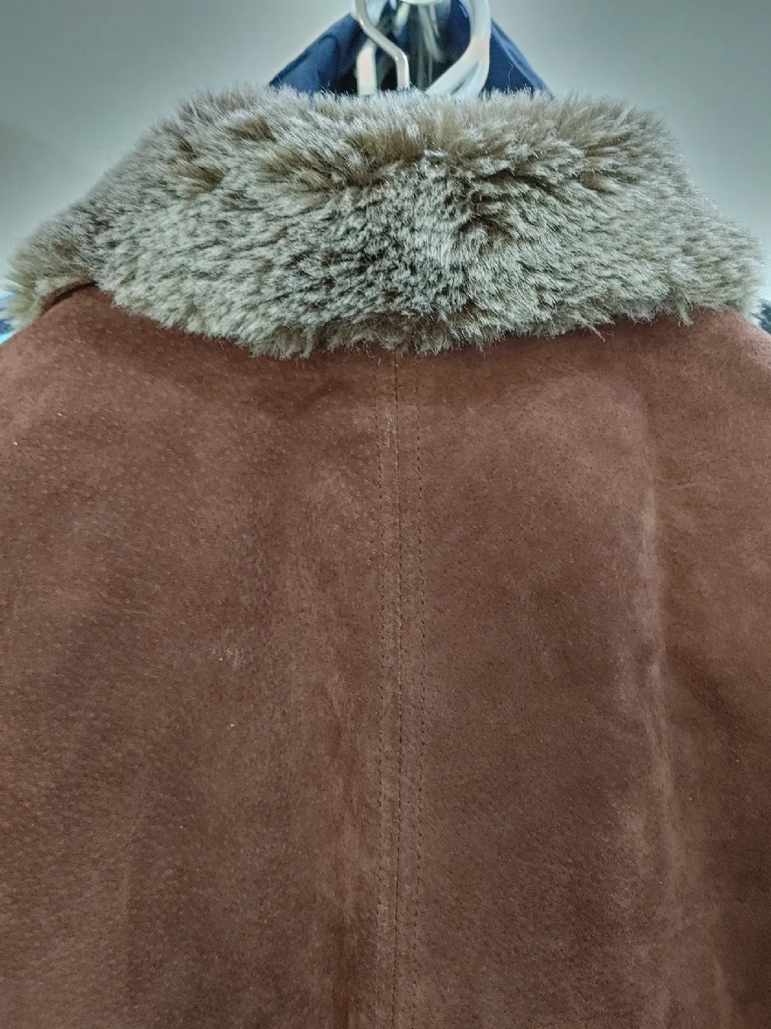 🧡GENUINE SUEDE LEATHER JACKET WOMENS SIZE XL image indicator(4)