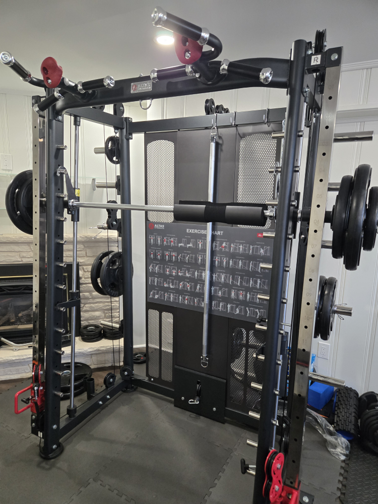 PASYOU Weight Bench & ALTAS Power Rack