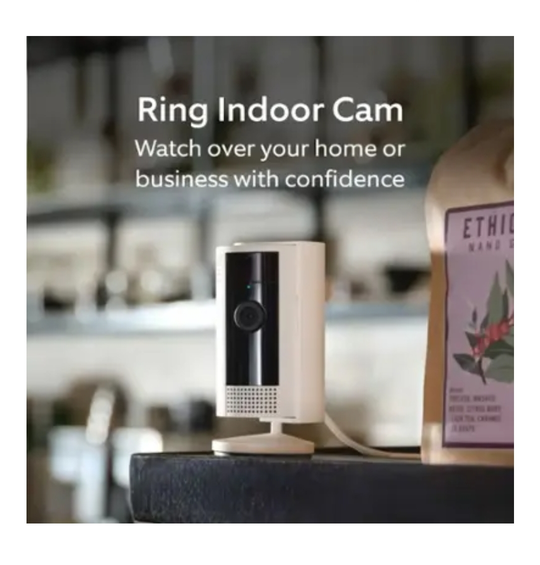 Ring Indoor Cam 2 Pack- White - photo 2