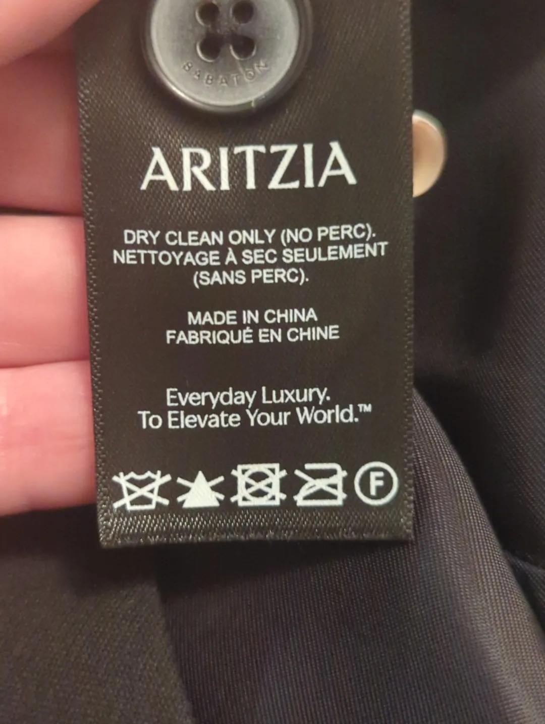 Babaton Aritzia Black Vest - Size 8 image indicator(4)