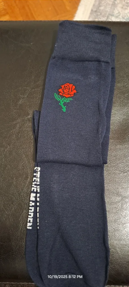 Steve Madden Men's Crew Socks, Size 6-12.5 image indicator(2)