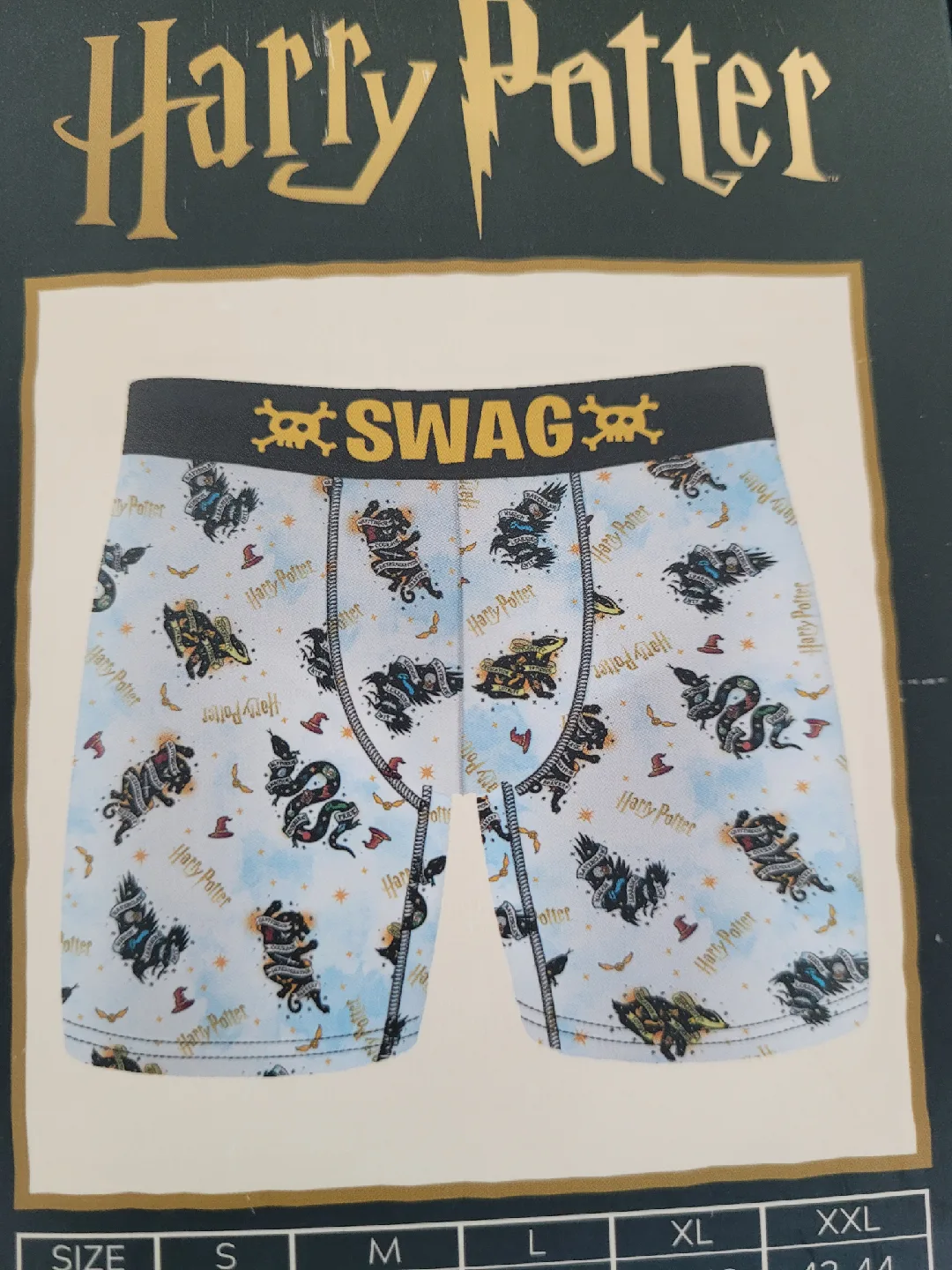 Harry Potter Men's Boxers Briefs - Size L image indicator(2)