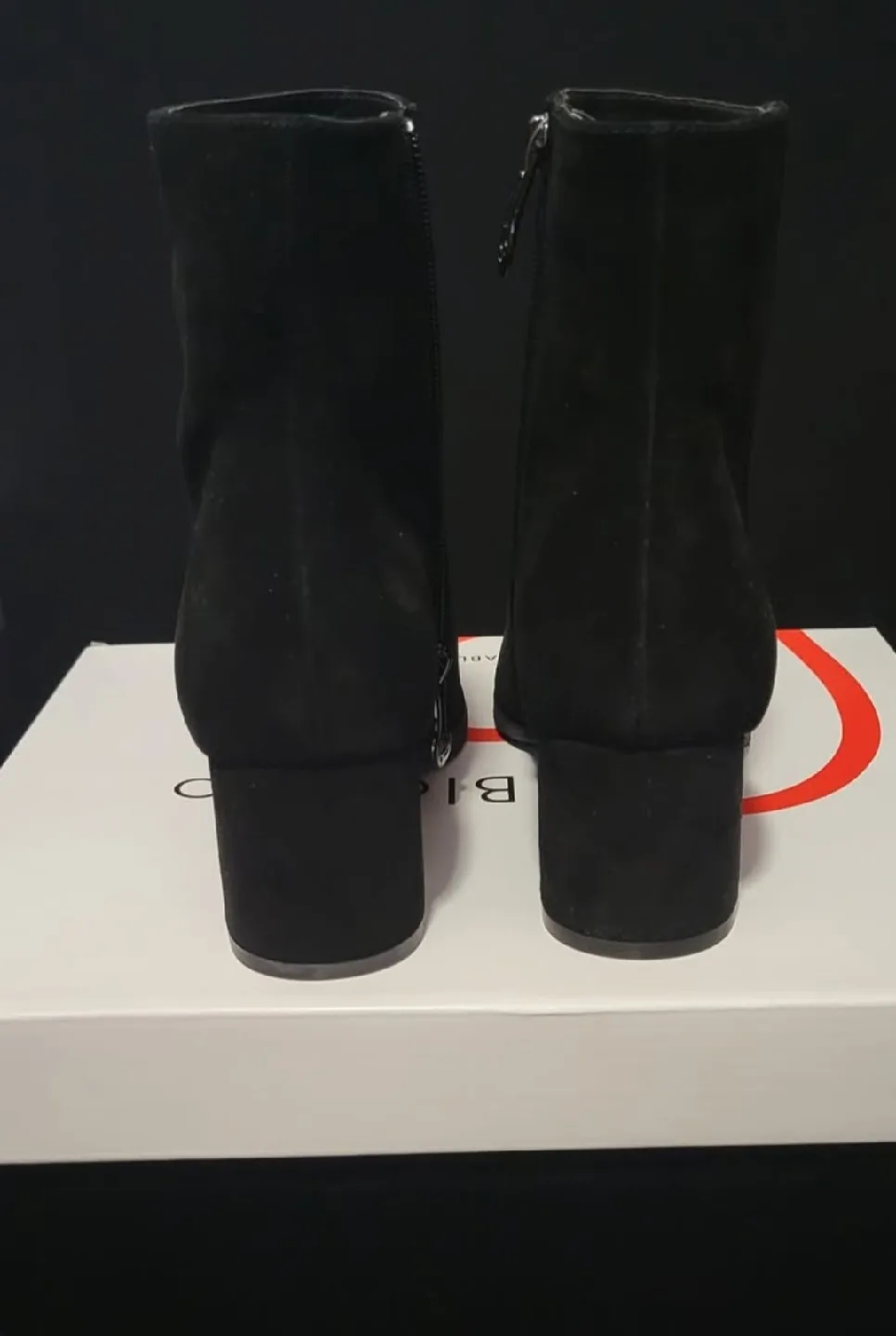 Blondo Waterproof Black Suede Ankle Boots image indicator(3)