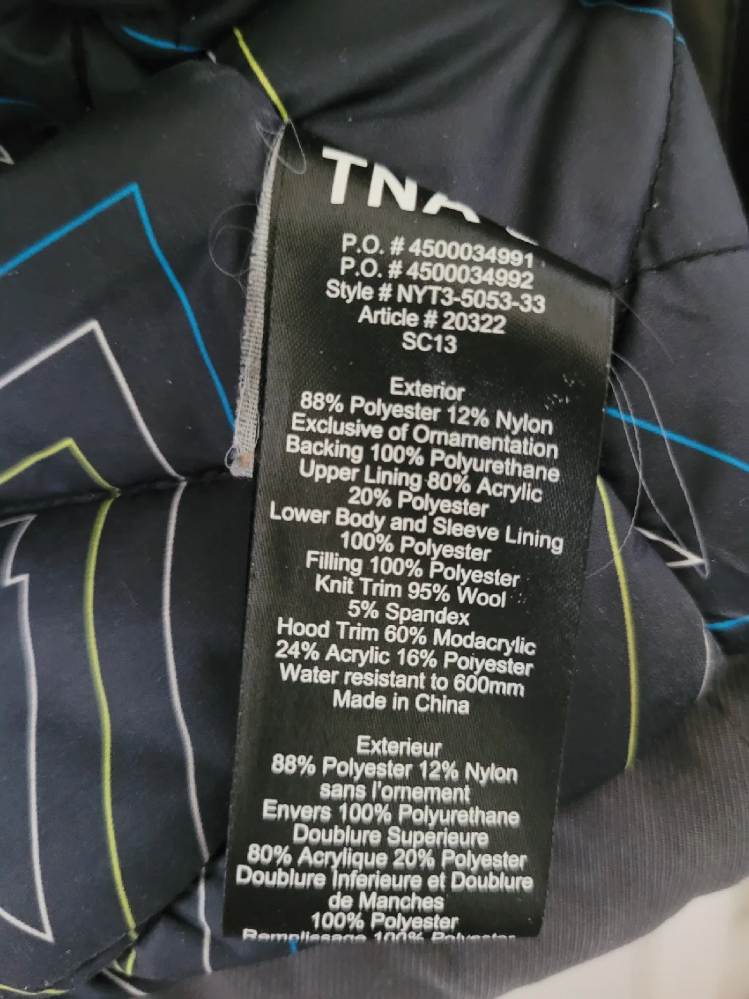 TNA Grey Winter Coat - Size Small image indicator(4)