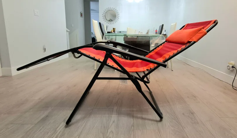 Red & Orange Zero Gravity Lounge Chair image indicator(3)