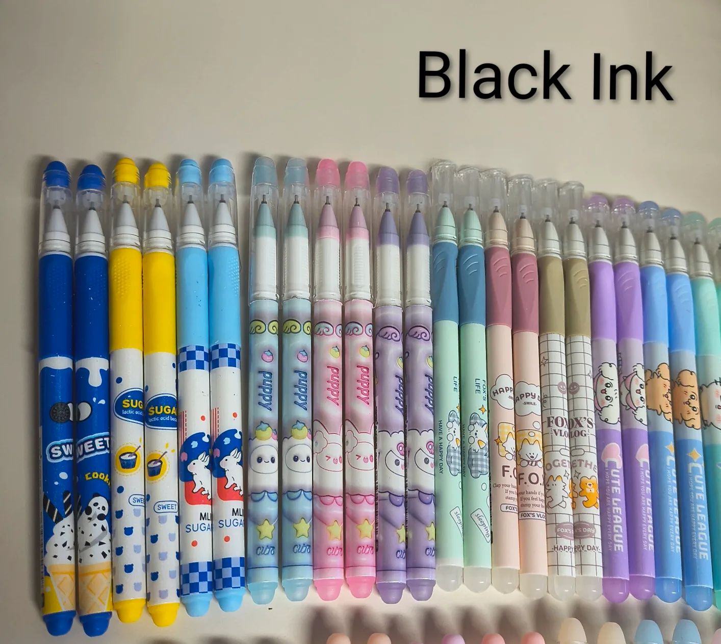 Cute Erasable Pens image indicator(3)