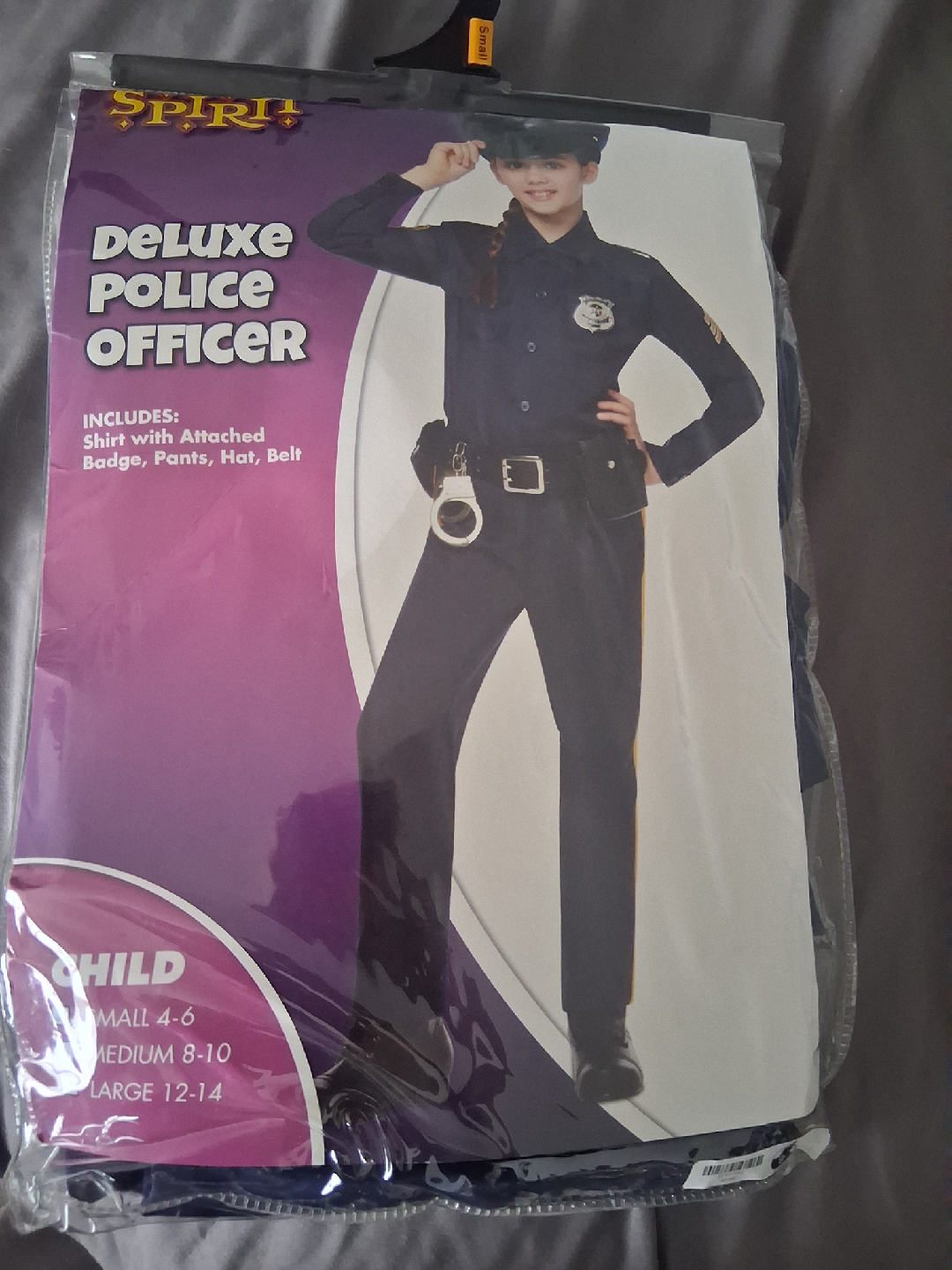 Spirit Halloween Deluxe Police Officer Costume - Small - photo 5
