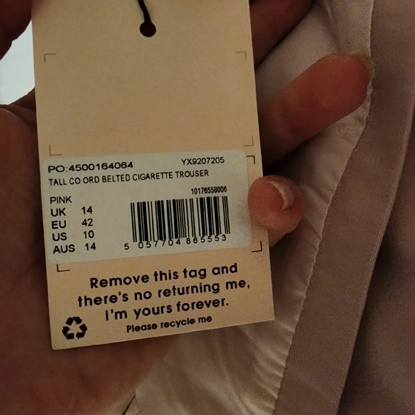 Missguided Tall Pink Suit Set - Blazer & Pants image indicator(8)