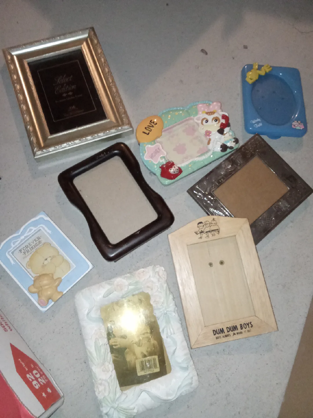 Assorted Picture Frames - Variety of Styles! thumbnail