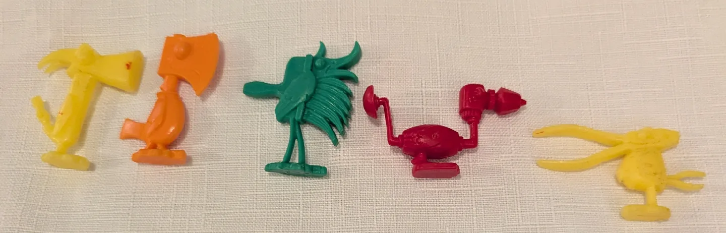 Vintage 1970s cereal box mini Figures image indicator(5)