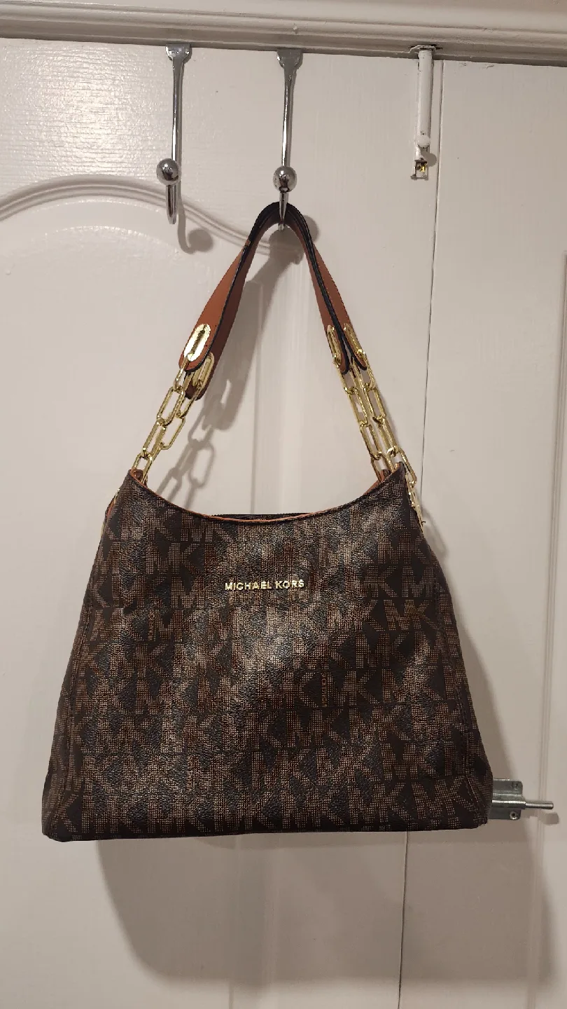 Michael Kors Brown Shoulder Bag thumbnail