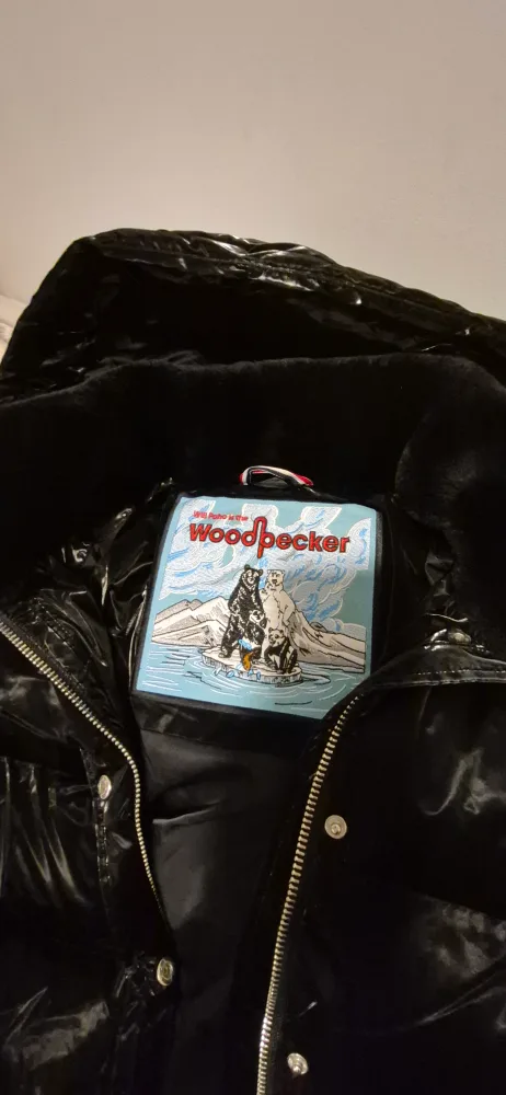 Woodpecker Black Puffer Coat image indicator(3)